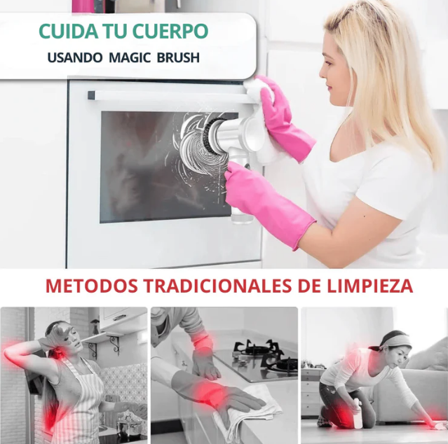 CEPILLO ELÉCTRICO DE LIMPIEZA 5 EN 1 MagicBrush®