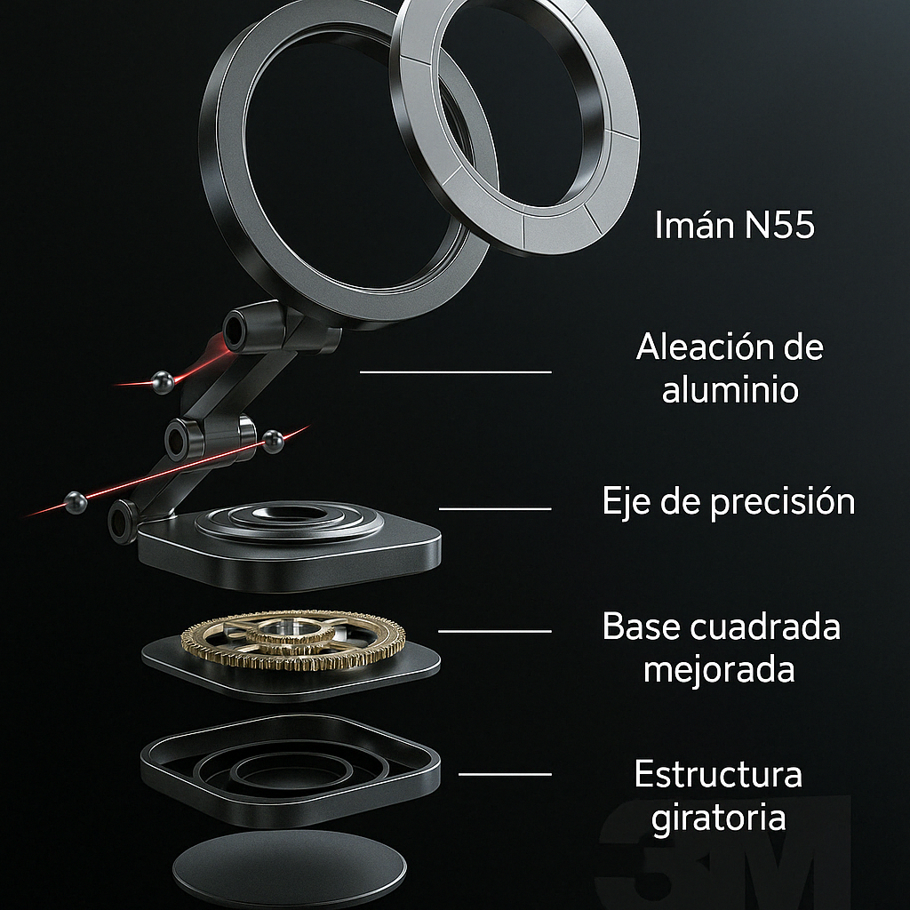FLEXIHOLD® SOPORTE MAGNETICO DE CELULAR PARA CARRO + ENVÍO GRATIS🎁