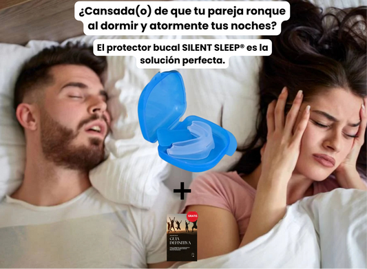 SILENT SLEEP® ANTIRRONQUIDO + EBOOK GRATUITO