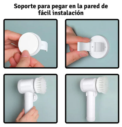 CEPILLO ELÉCTRICO DE LIMPIEZA 5 EN 1 MagicBrush®