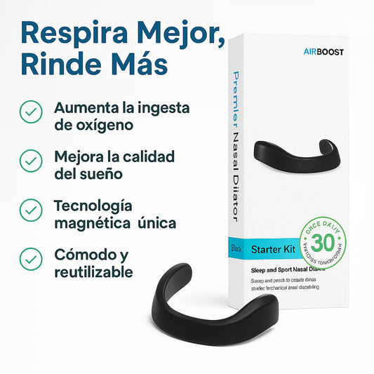 MAGNOSTRIP® TIRAS NASALES MAGNETICAS + EBOOK "MENTALIDAD Y RESPIRACIÓN"